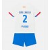 Billige Barcelona Joao Cancelo #2 Børnetøj Udebanetrøje til baby 2023-24 Kortærmet (+ korte bukser)